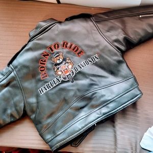 Brand New Harley Davidson Born to ride Kids biker jacket
